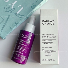[PAULA'S CHOICE] Tinh chất Niacinamide ( Vitamin B3 ) nồng độ 10% Niacinamide Booster và nồng độ 20% Clinical Niacinamide Treatment