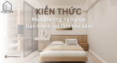 Tất tần tật kiến thức mua sắm giường ngủ giúp tránh tốn kém