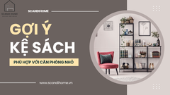 GỢI Ý NHỮNG MẪU KỆ SÁCH PHÙ HỢP CHO CĂN PHÒNG NHỎ