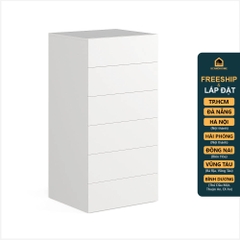 NOVA, Tủ đựng đồ lưu trữ 6 ngăn kéo size nhỏ DRA_036, 54x48x108cm
