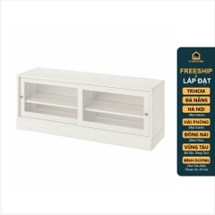 BODO, Kệ TV đa năng mặt kính CAB_003, 160x47x62cm