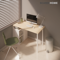 HAPU, Bàn làm việc, DEK_137, 120x60x73cm, ScandiHome