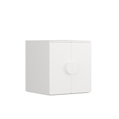 ZANOTTA, Tủ lưu trữ đồ dùng 2 tầng kèm tay nắm STO_027, 60x57x63cm