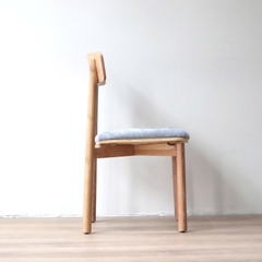 MONO, Bàn ăn 4 ghế gỗ tự nhiên DIN_002, 1300x750x760, Bàn ăn gỗ Scandi Home