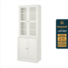 BODO, Tủ trưng bày đồ dùng cửa kính SHE_069, 81x47x212cm