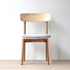 MONO, Bàn ăn 4 ghế gỗ tự nhiên DIN_002, 1300x750x760, Bàn ăn gỗ Scandi Home