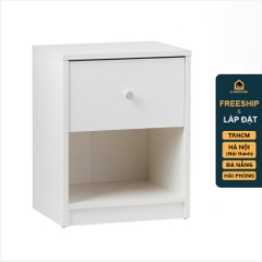 GUILF, Táp đầu giường hiện đại 1 ngăn kéo DRA_112, 38x37x48cm