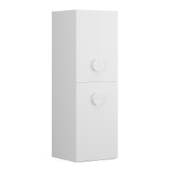 ZANOTTA, Tủ quần áo treo 2 tầng kèm tay nắm WAR_009, 60x57x180cm