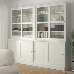 BODO, COMBO Bộ đôi kệ trưng bày cửa kính STO_084, 242x49x213cm