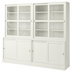 BODO, COMBO Bộ đôi kệ trưng bày cửa kính STO_084, 242x49x213cm