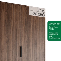 ZANOTTA, Kệ tủ lưu trữ đồ dùng với 3 ngăn kéo cho bé kèm tay nắm DRA_061, 60x57x120cm