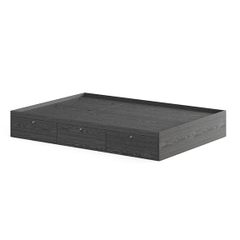FELIX, Giường ngủ 3 ngăn tủ cánh mở BED_022, 203x30cm