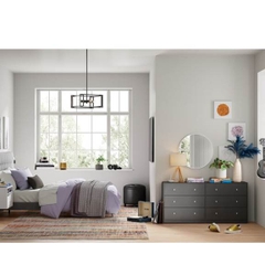 GUILF, Tủ lưu trữ đồ dùng hiện đại 3 tầng 6 ngăn kéo DRA_115, 143x35x68cm