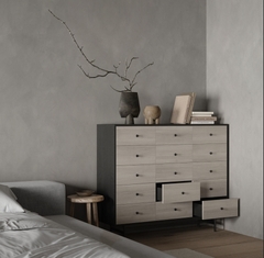 ROBECCA, Kệ đựng đồ, lưu trữ DRA_378, 140x40x118cm, sản xuất bởi Scandi Home
