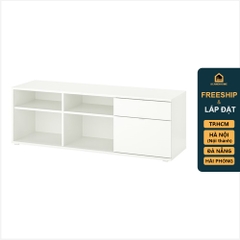 SOSIA, Kệ lưu trữ đồ dùng kết hợp kệ TV đa năng STO_032, 140x34x50cm