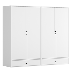 KARA, Tủ quần áo WAR_075, 200x59x180cm