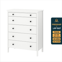 KOPY, Tủ lưu trữ tân cổ điển 5 ngăn kéo DRA_249, 90x46x114cm