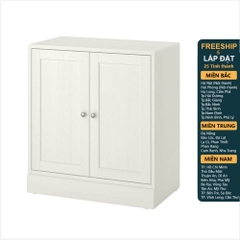 BODO, Tủ lưu trữ 2 cửa mở DRA_065, 81x47x89cm