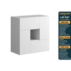 NEVA, Tủ lưu trữ đồ dùng 3 tầng DRA_263, 90x45x90cm