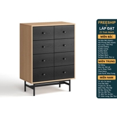 [Freeship Toàn quốc] CHOBI, Tủ lưu trữ DRA_309, 70x40x98cm, sản xuất bởi Scandi Home