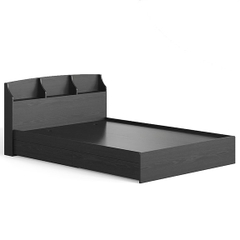 WINDY, Giường ngủ 4 ngăn tủ kéo kèm kệ đầu giường BED_082, 217x82cm