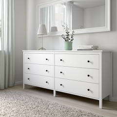 KOPY, Tủ lưu trữ tân cổ điển 6 ngăn kéo DRA_250, 172x46x85cm