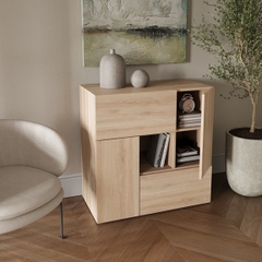 NEVA, Tủ lưu trữ đồ dùng 3 tầng DRA_263, 90x45x90cm