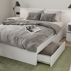 SELINA, Giường ngủ 2 hộc tủ kéo BED_131, 207x90cm