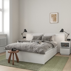 SELINA, Giường ngủ 2 hộc tủ kéo BED_131, 207x90cm