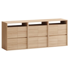 DECI, Tủ đựng đồ, tủ lưu trữ DRA_305, 210x48x84cm, sản xuất bởi Scandi Home