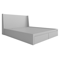 DORY, Giường ngủ 2 hộc tủ BED_140, 205x100cm, sản xuất bởi Scandi Home