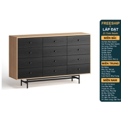 CHOBI, Tủ lưu trữ DRA_319, 160x40x98cm, sản xuất bởi Scandi Home