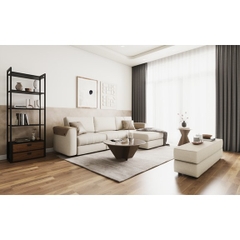 YONA, Coffee Table - Bàn cà phê, bàn trà phòng khách DEK_117, 85x85x41cm, sản xuất bởi Scandi Home