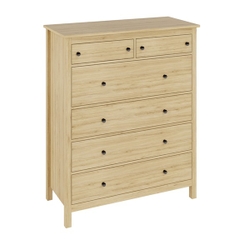LUMET, Tủ lưu trữ tân cổ điển 5 tầng 6 ngăn DRA_243, 108x48x130cm