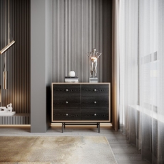 CHOBI, Tủ lưu trữ DRA_312, 90x40x78cm, sản xuất bởi Scandi Home