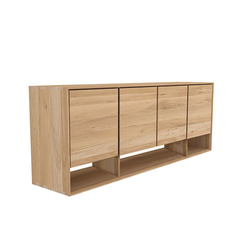 NORDIC, Tủ đựng đồ lưu trữ 3 ngăn STO_014, 160x45x80cm