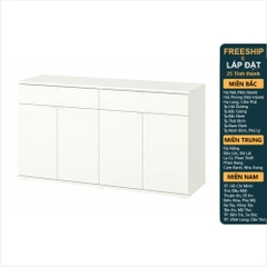 SOSIA, Kệ tủ lưu trữ 2 gian tích hợp STO_037, 140x37x75cm