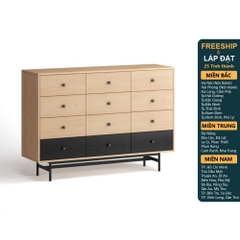 CHOCO, Tủ lưu trữ, Tủ đựng đồ DRA_330, 140x40x98cm, sản xuất bởi Scandi Home