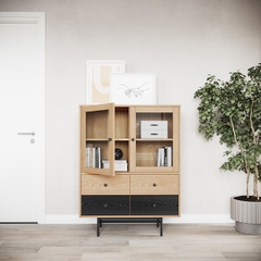 CHOCO, Tủ lưu trữ, Tủ đựng đồ DRA_328, 90x40x118cm, sản xuất bởi Scandi Home