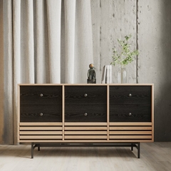 CHOCHU, Tủ lưu trữ, Tủ đựng đồ DRA_343, 140x40x78cm, sản xuất bởi Scandi Home