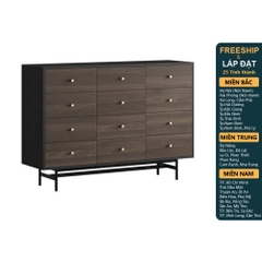 ROBECCA, Kệ đựng đồ, lưu trữ DRA_377, 140x40x98cm, sản xuất bởi Scandi Home