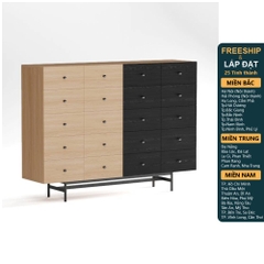 CHORO, Tủ lưu trữ, Tủ đựng đồ DRA_362, 160x40x118cm, Scandi Home