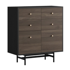ROBECCA, Kệ đựng đồ, lưu trữ DRA_375, 90x40x98cm, sản xuất bởi Scandi Home