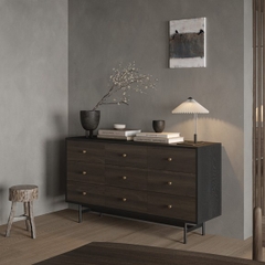 ROBECCA, Kệ đựng đồ, lưu trữ DRA_376, 140x40x78cm, sản xuất bởi Scandi Home