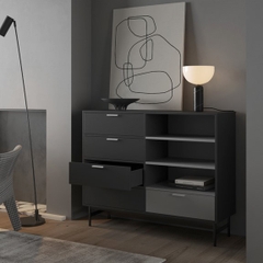 JAM, Tủ lưu trữ, đựng đồ DRA_379, 120x40x98cm, sản xuất bởi Scandi Home