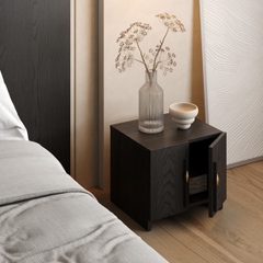 ESTELLE, Táp đầu giường DRA_453, 40x35x35cm, sản xuất bởi Scandi Home