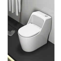Bàn Cầu Liền Khối CR6619 - Xả Mạnh, Chống Bám Bẩn, Giá Tốt