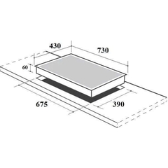 Bếp 1 Từ 1 Hồng Ngoại Canzy CZ ML757IH