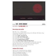 Bếp Điện Từ Canzy CZ-MVS508IH