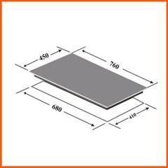 Bếp Điện Từ Eurosun EU-TE887G – 2 Vùng Nấu, Cảm Ứng Touch Control, Made in Germany